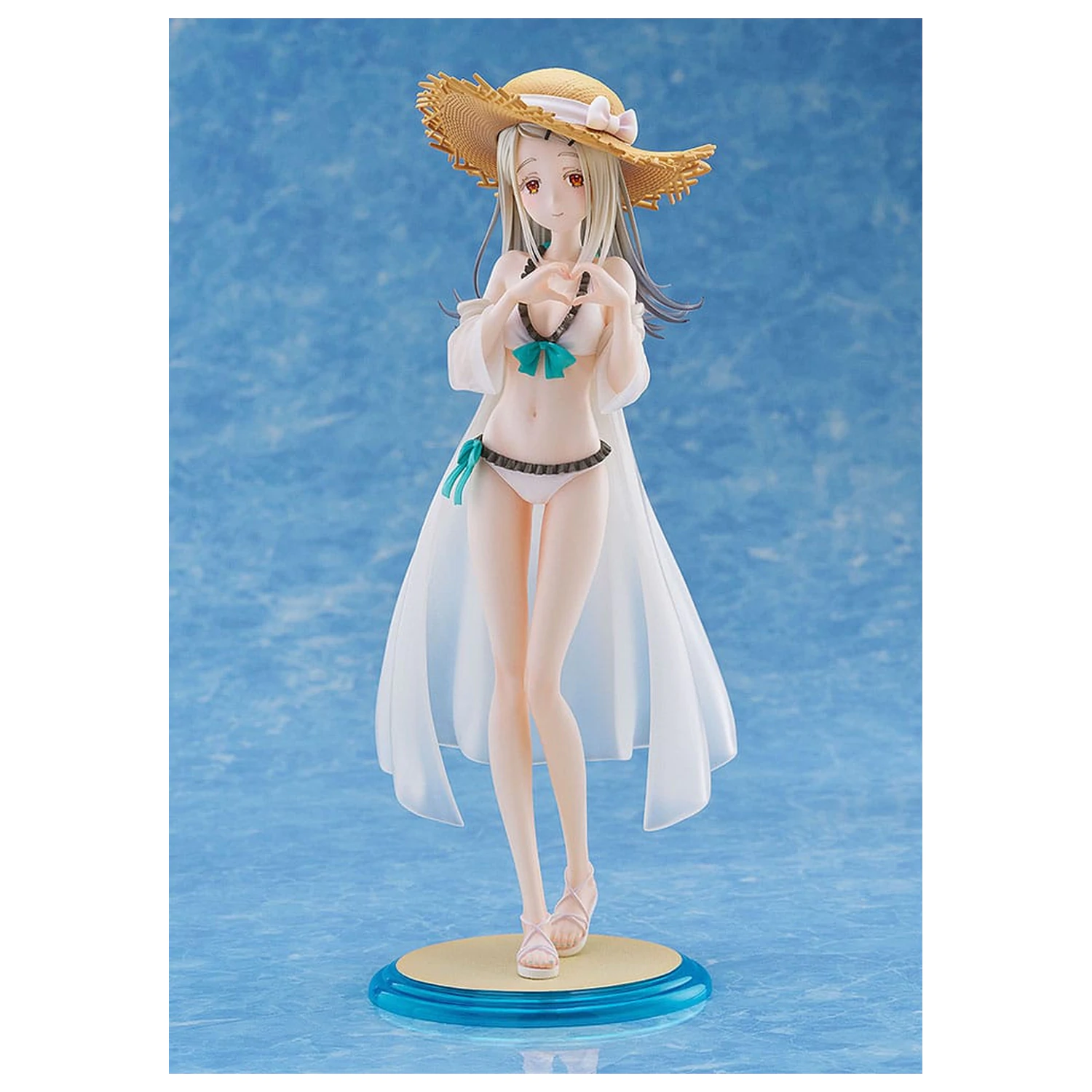 The Idolmaster Gakuen PVC statua 1/7 Hiro Shinosawa Swimsuit Ver. 24 cm fotografija proizvoda
