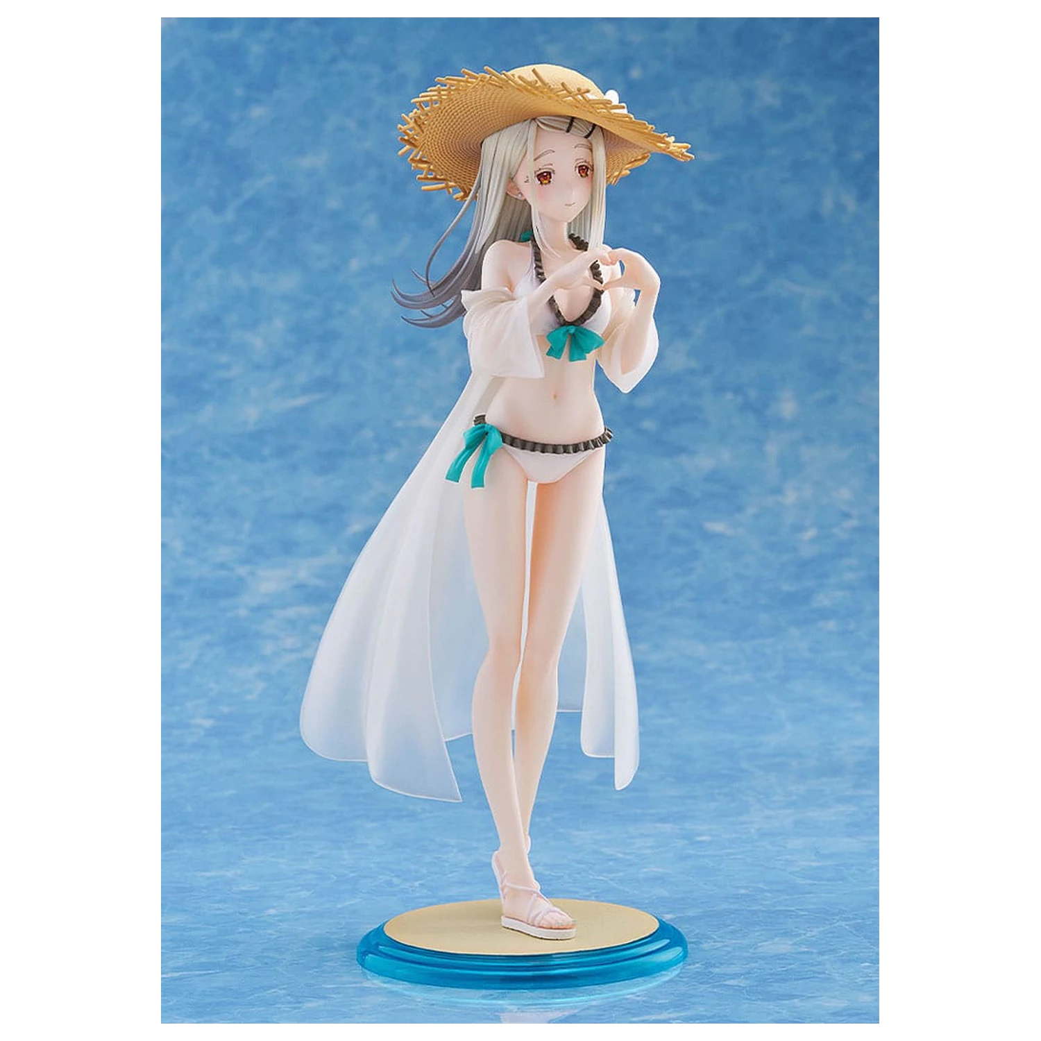 The Idolmaster Gakuen PVC statua 1/7 Hiro Shinosawa Swimsuit Ver. 24 cm fotografija proizvoda