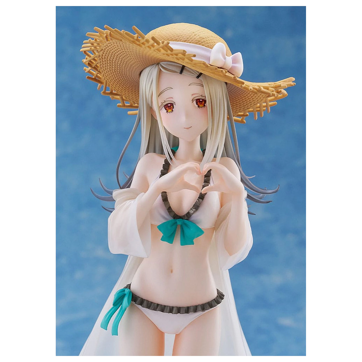 The Idolmaster Gakuen PVC statua 1/7 Hiro Shinosawa Swimsuit Ver. 24 cm fotografija proizvoda