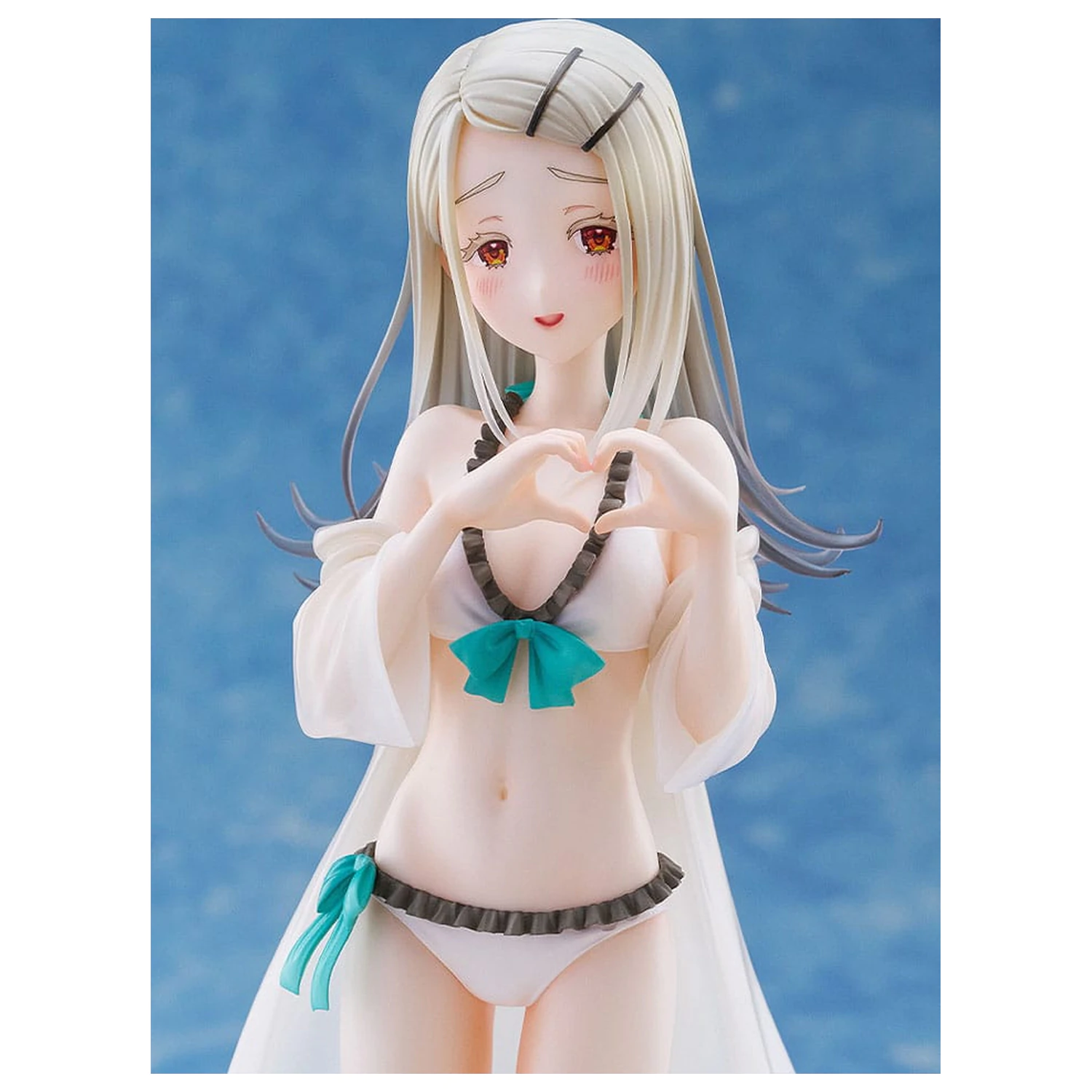 The Idolmaster Gakuen PVC statua 1/7 Hiro Shinosawa Swimsuit Ver. 24 cm fotografija proizvoda