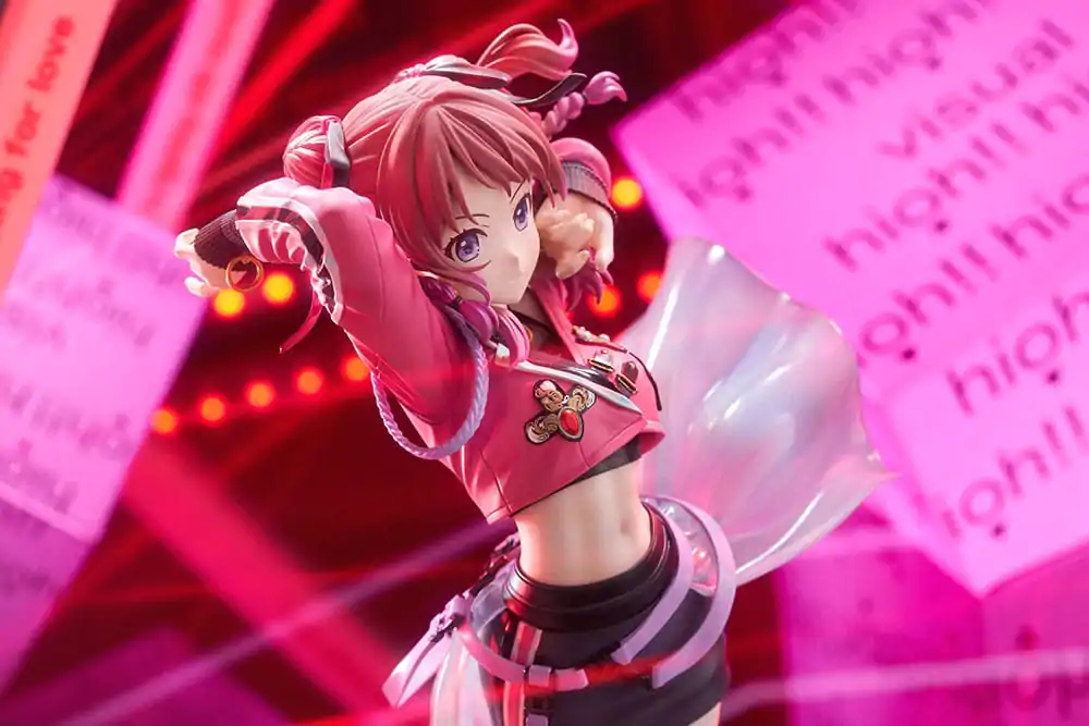The Idolmaster Gakuen PVC Kip 1/7 Saki Hanami Fighting My Way 24 cm fotografija proizvoda