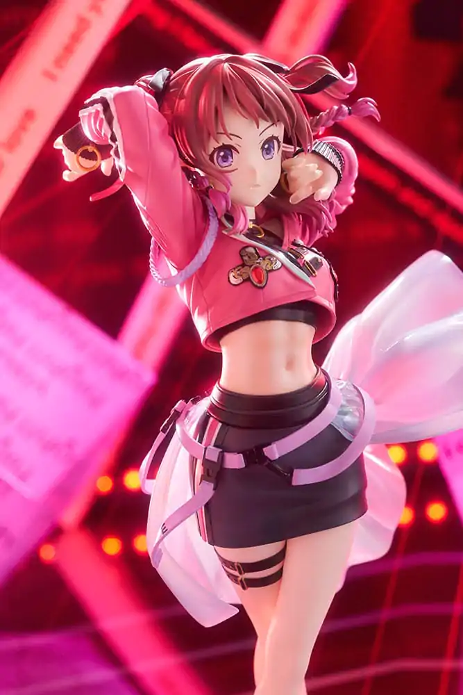 The Idolmaster Gakuen PVC Kip 1/7 Saki Hanami Fighting My Way 24 cm fotografija proizvoda