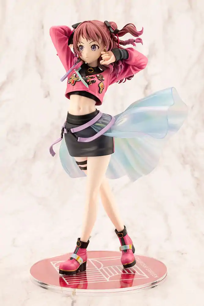 The Idolmaster Gakuen PVC Kip 1/7 Saki Hanami Fighting My Way 24 cm fotografija proizvoda