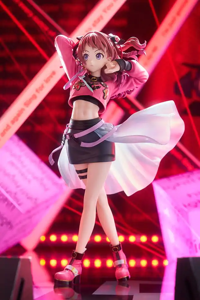 The Idolmaster Gakuen PVC Kip 1/7 Saki Hanami Fighting My Way 24 cm fotografija proizvoda