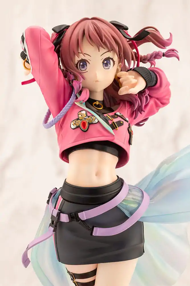 The Idolmaster Gakuen PVC Kip 1/7 Saki Hanami Fighting My Way 24 cm fotografija proizvoda