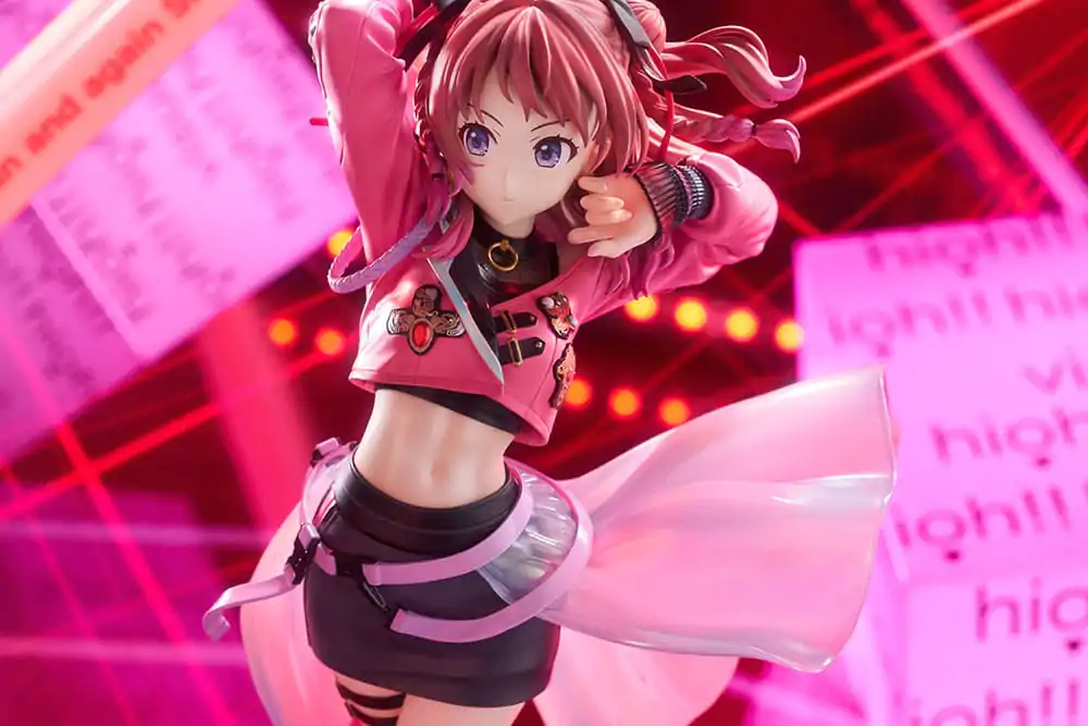 The Idolmaster Gakuen PVC Kip 1/7 Saki Hanami Fighting My Way 24 cm fotografija proizvoda