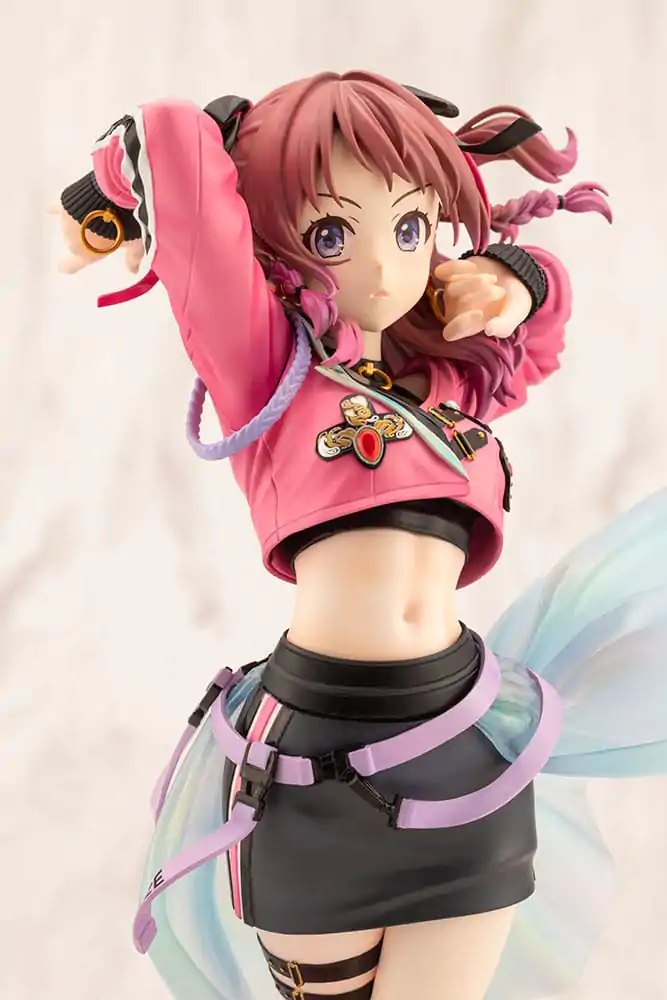 The Idolmaster Gakuen PVC Kip 1/7 Saki Hanami Fighting My Way 24 cm fotografija proizvoda