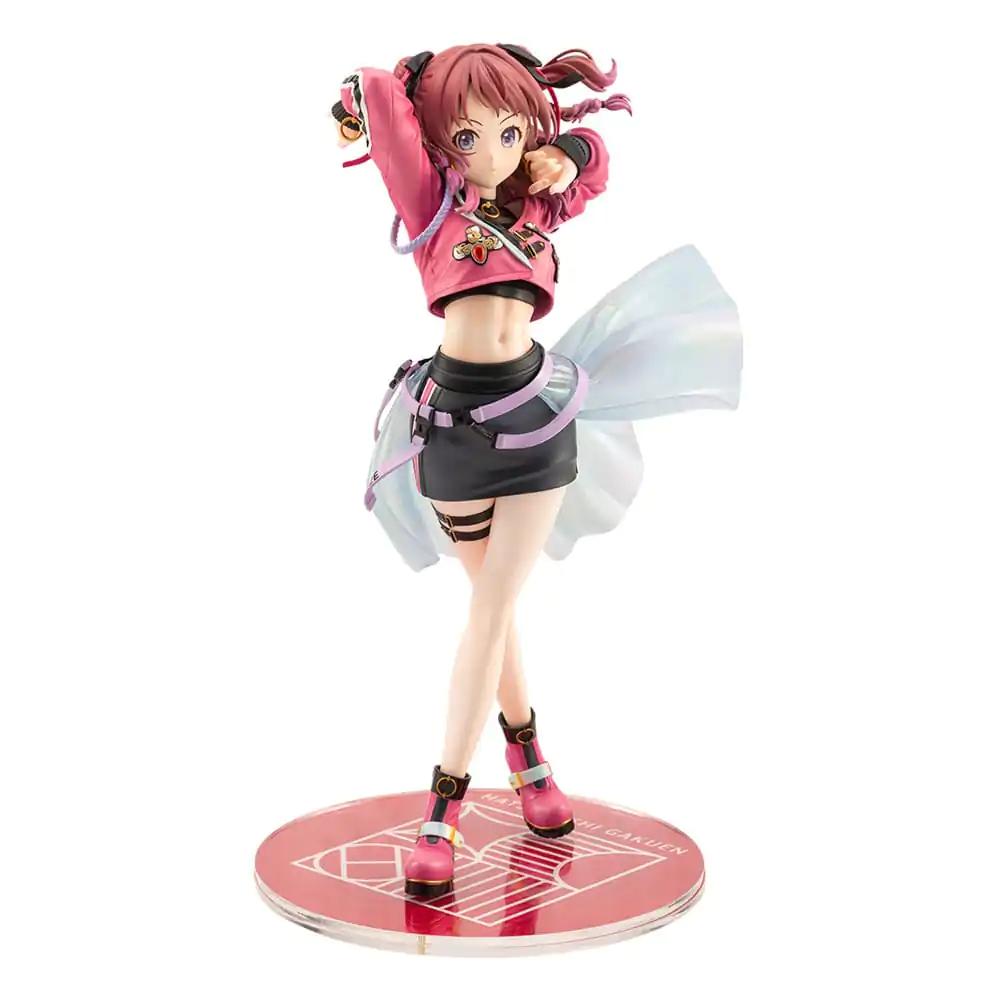 The Idolmaster Gakuen PVC Kip 1/7 Saki Hanami Fighting My Way 24 cm fotografija proizvoda