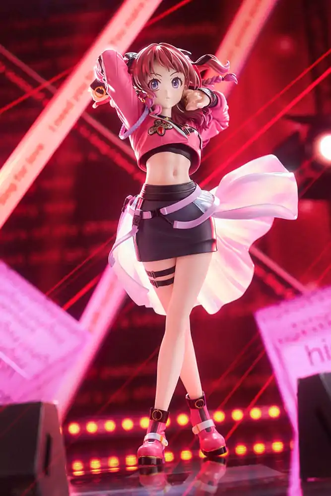 The Idolmaster Gakuen PVC Kip 1/7 Saki Hanami Fighting My Way 24 cm fotografija proizvoda