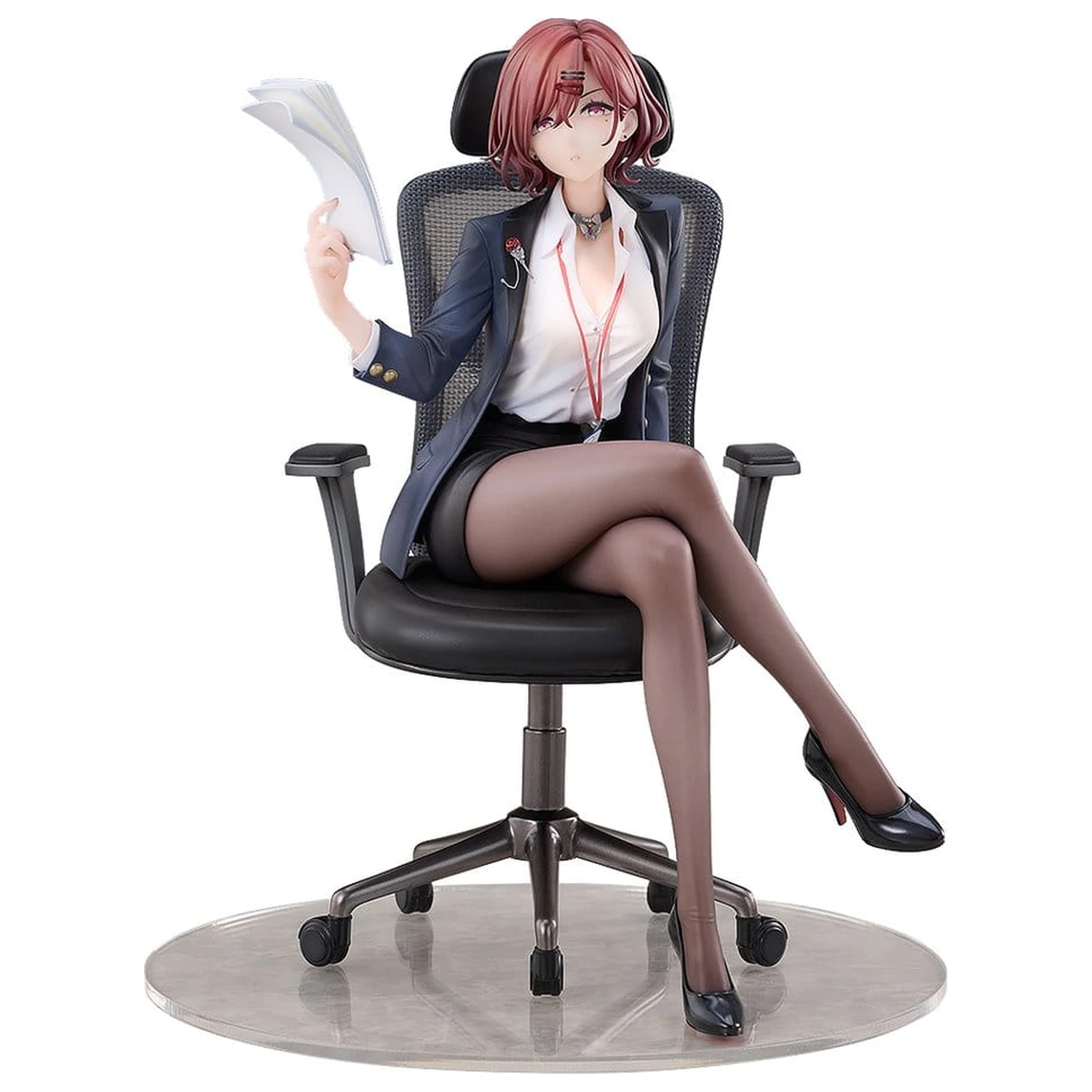 The Idolmaster Shiny Colors x Mahjong Soul PVC figura 1/7 Madoka Higuchi Effortless Work Ver. 21 cm fotografija proizvoda