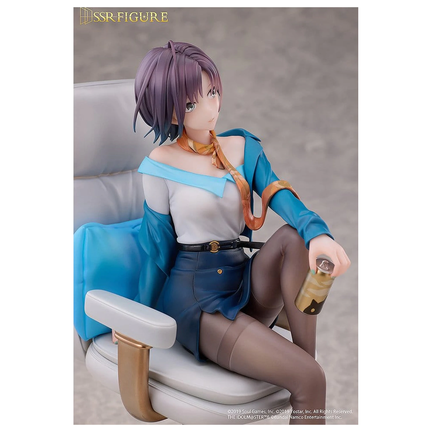 The Idolmaster: Shiny Colors x Mahjong Soul PVC figura 1/7 Toru Asakura Effortless Work Ver. 21 cm fotografija proizvoda