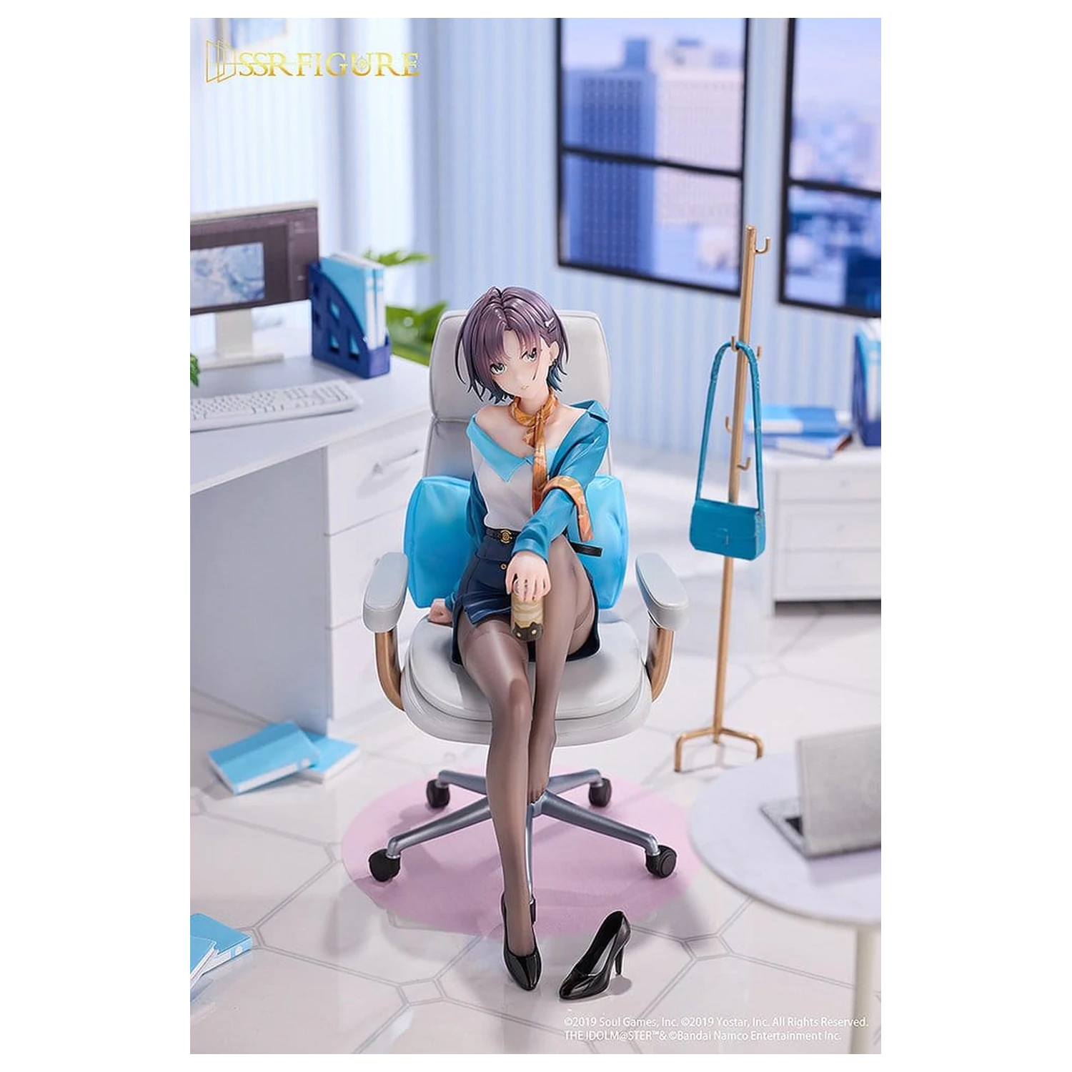 The Idolmaster: Shiny Colors x Mahjong Soul PVC figura 1/7 Toru Asakura Effortless Work Ver. 21 cm fotografija proizvoda