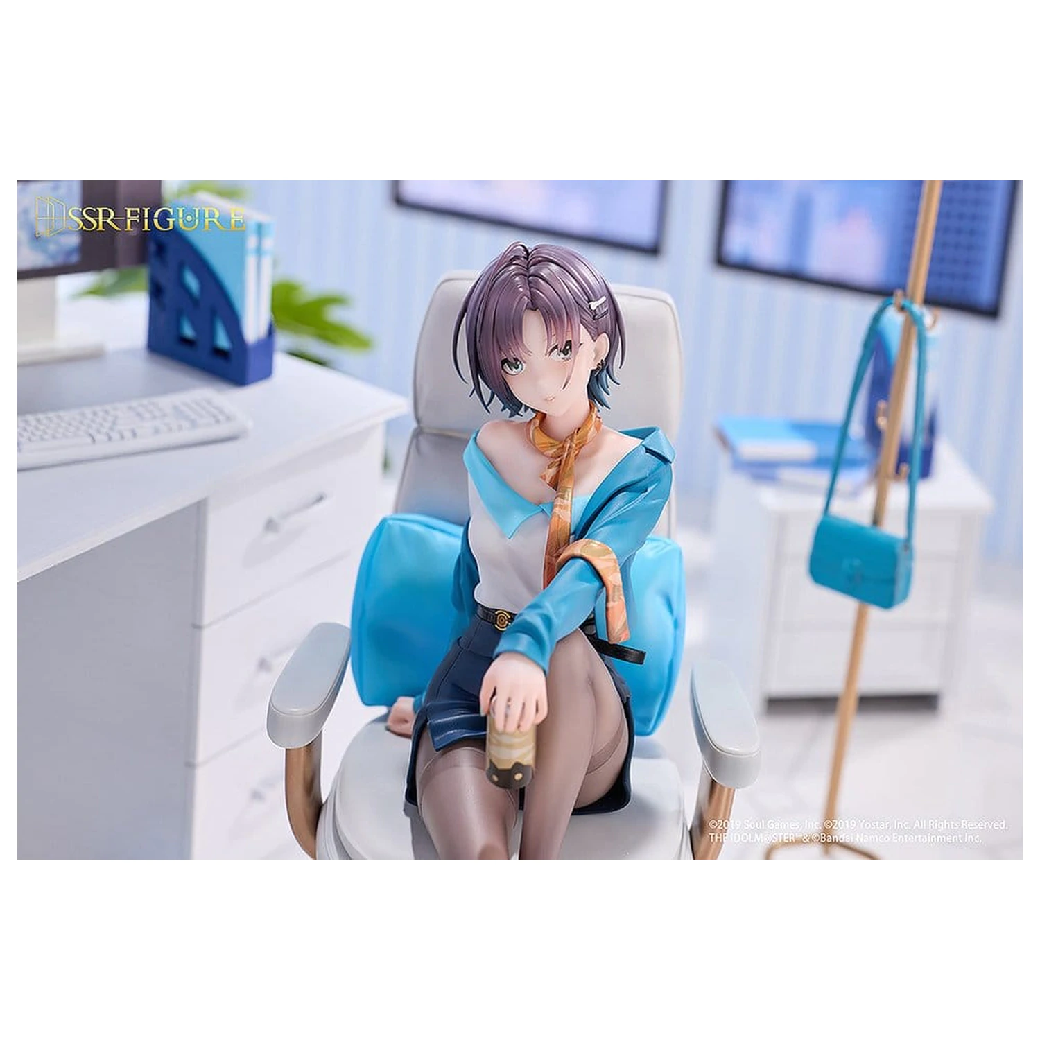 The Idolmaster: Shiny Colors x Mahjong Soul PVC figura 1/7 Toru Asakura Effortless Work Ver. 21 cm fotografija proizvoda