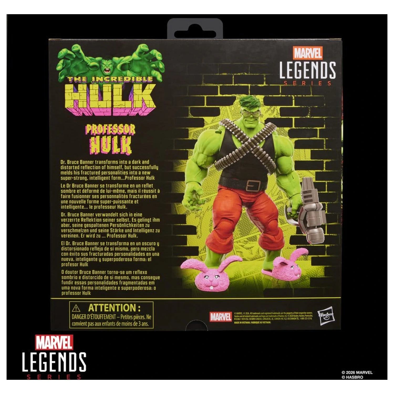 The Incredible Hulk Marvel Legends Akcijska figura Professor Hulk 15 cm fotografija proizvoda