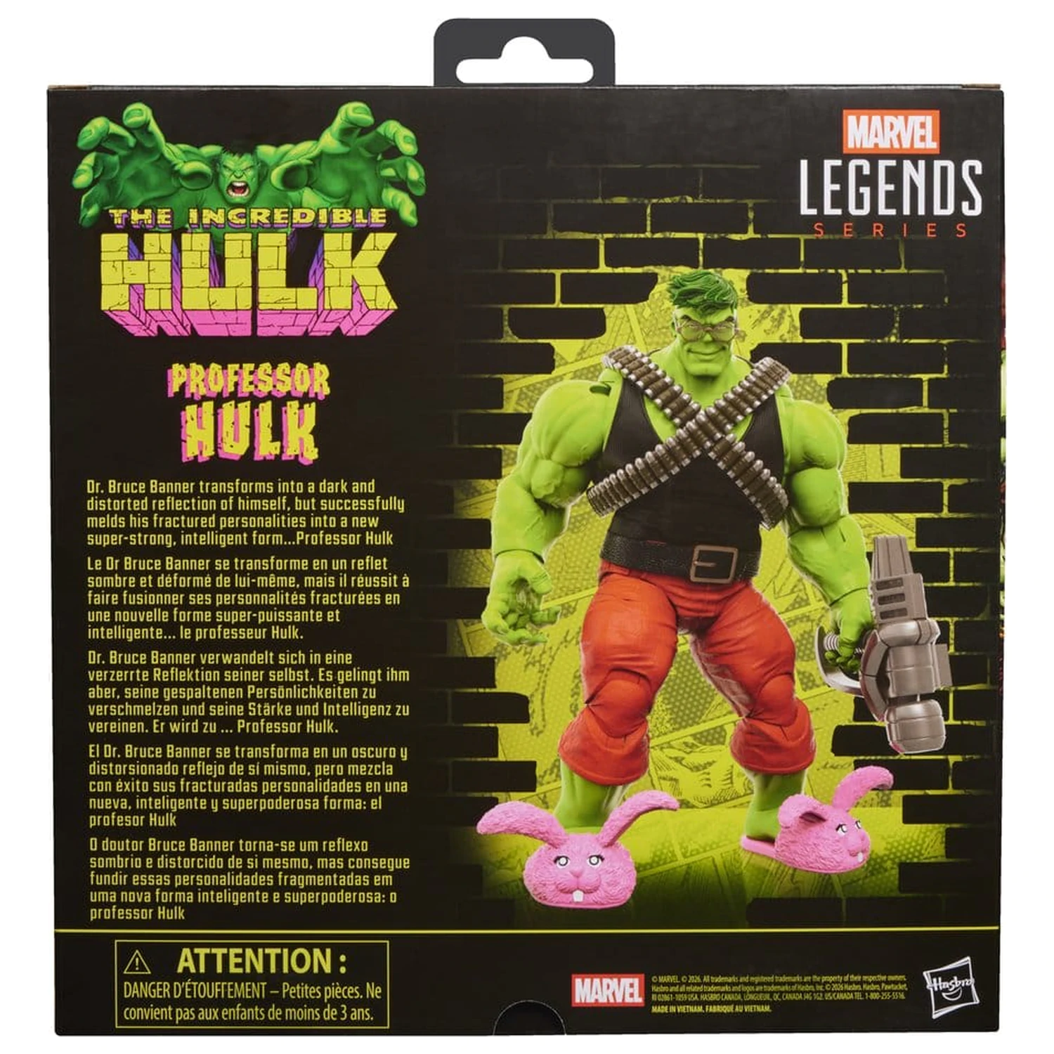 The Incredible Hulk Marvel Legends Akcijska figura Professor Hulk 15 cm fotografija proizvoda