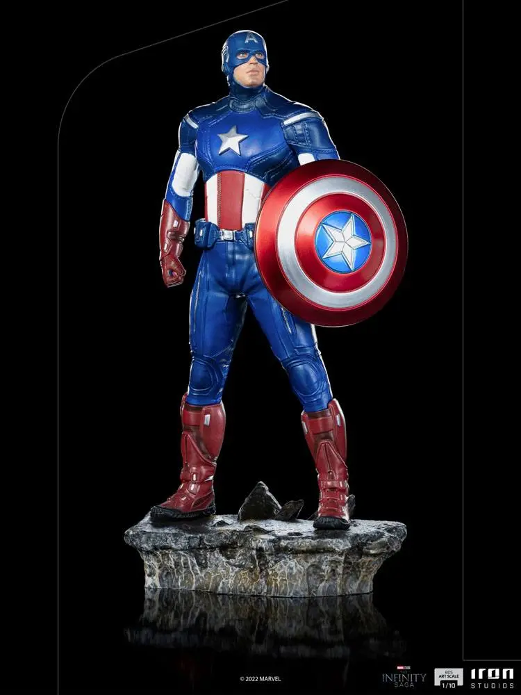The Infinity Saga BDS Art Scale Kip 1/10 Captain America Battle of NY 23 cm fotografija proizvoda