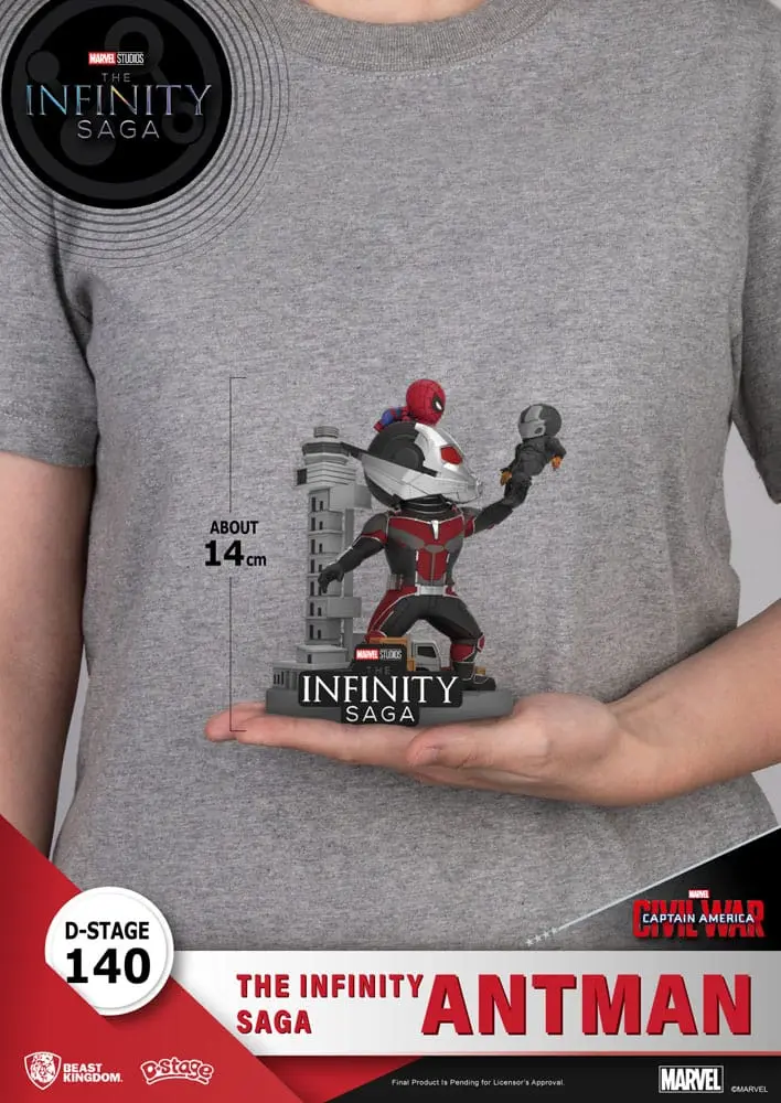 The Infinity Saga D-Stage PVC Diorama Antman 14 cm fotografija proizvoda