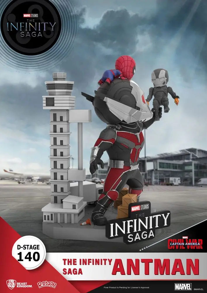 The Infinity Saga D-Stage PVC Diorama Antman 14 cm fotografija proizvoda