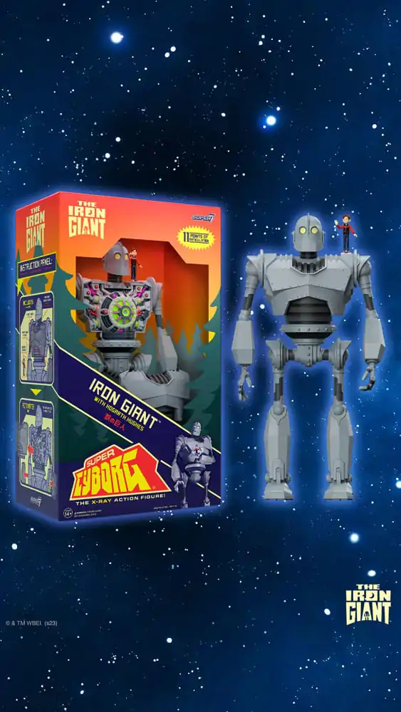 The Iron Giant Super Cyborg akcijska figura Iron Giant (Full Color) 28 cm fotografija proizvoda