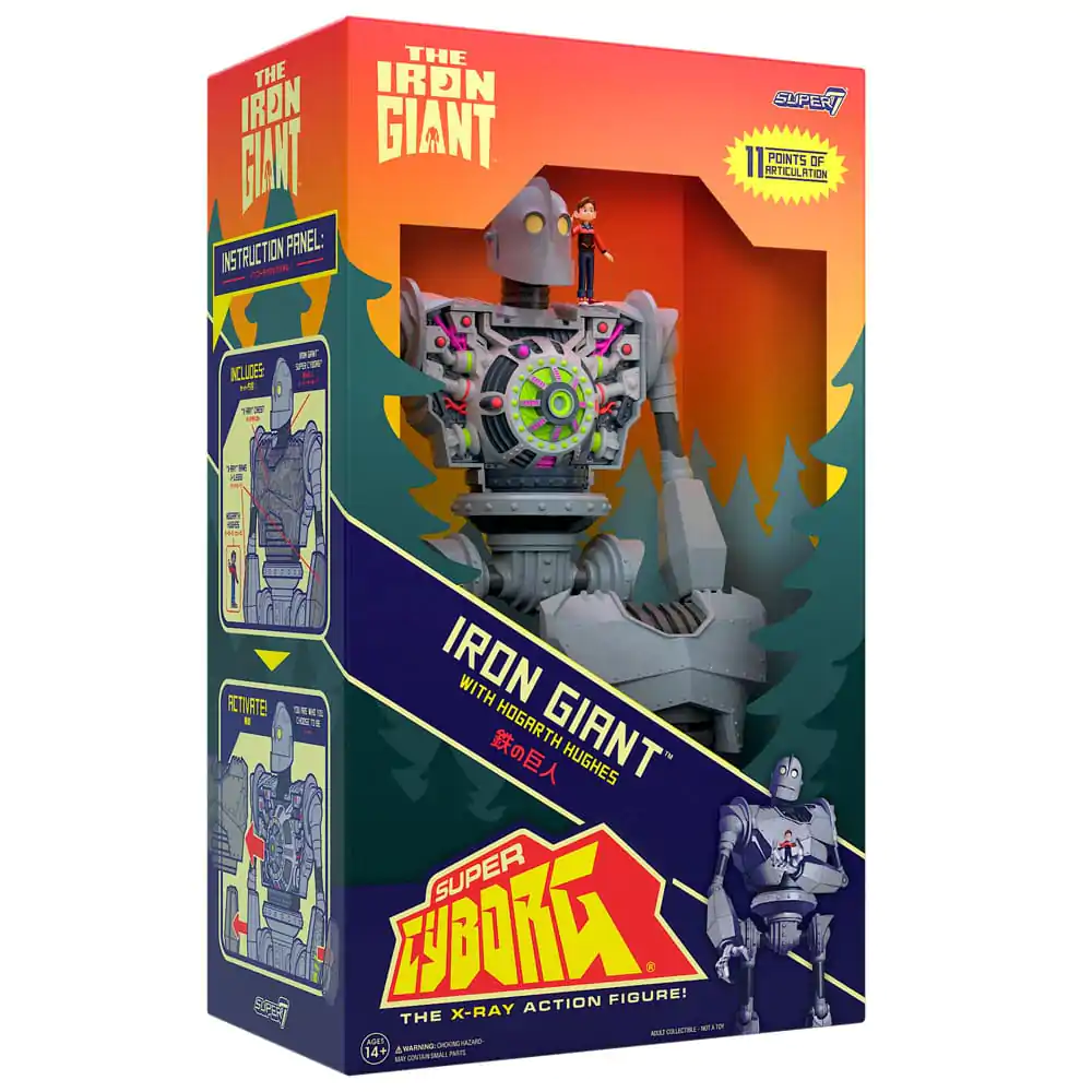 The Iron Giant Super Cyborg akcijska figura Iron Giant (Full Color) 28 cm fotografija proizvoda