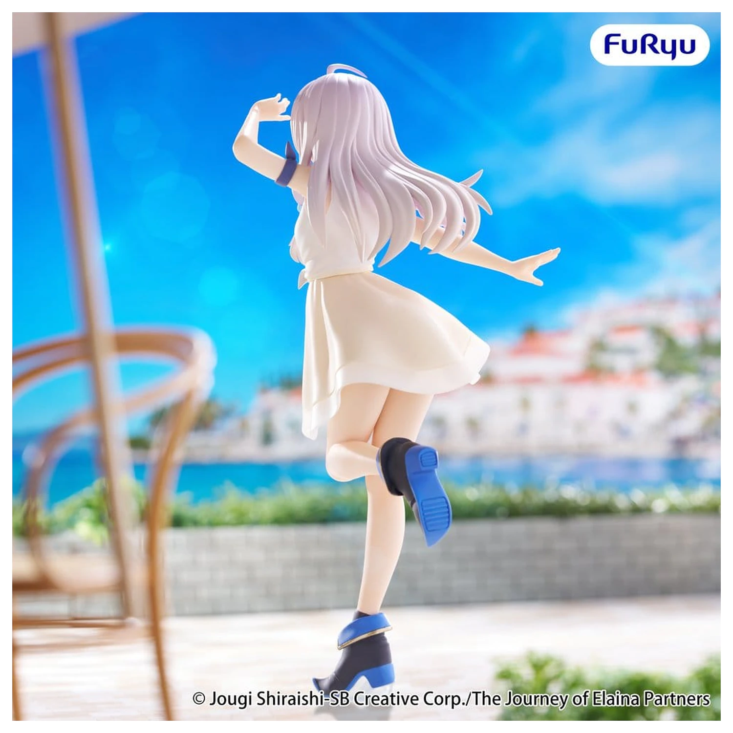 The Journey of Elaina Muchute PVC figura Elaina White Ver. 20 cm fotografija proizvoda