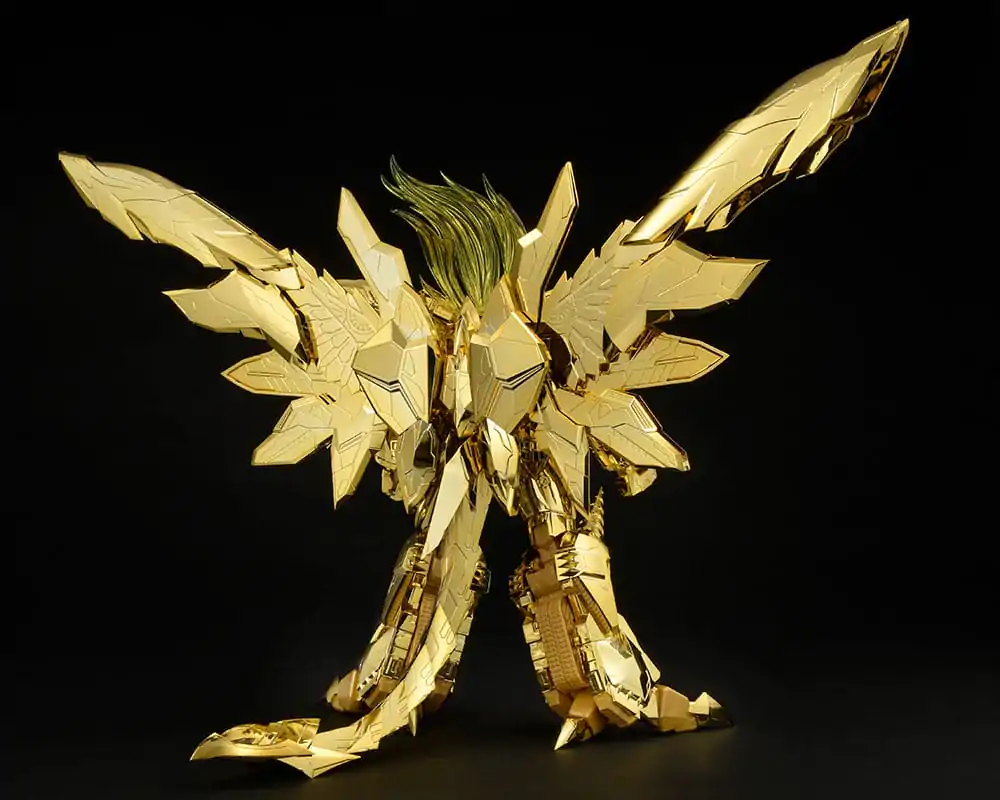 The King of Braves GaoGaiGar Amakunitech Plastični Model Kit Genesic Gaogaigar The Golden Destroyer 18 cm fotografija proizvoda