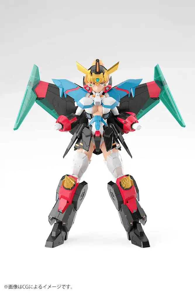 The King of Braves GaoGaiGar Cross Frame Girl Plastični Model Kit Star Gaofighgar 19 cm fotografija proizvoda