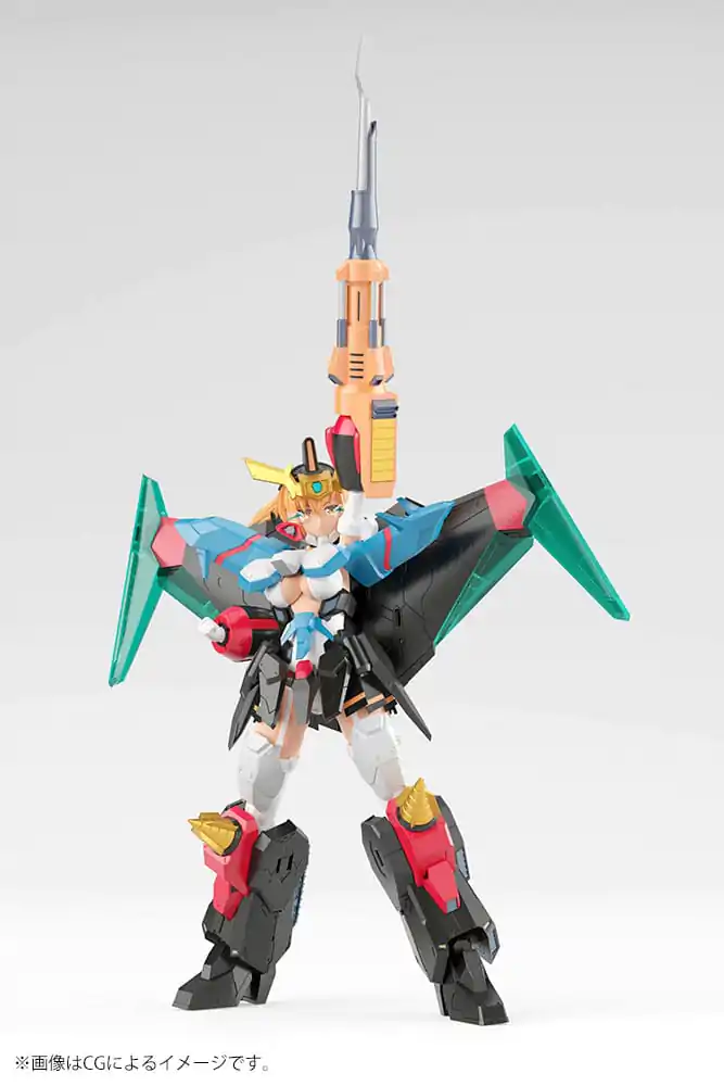 The King of Braves GaoGaiGar Cross Frame Girl Plastični Model Kit Star Gaofighgar 19 cm fotografija proizvoda