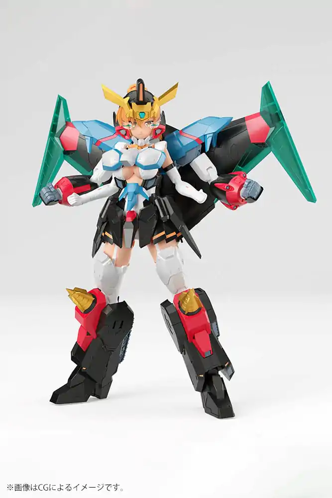 The King of Braves GaoGaiGar Cross Frame Girl Plastični Model Kit Star Gaofighgar 19 cm fotografija proizvoda