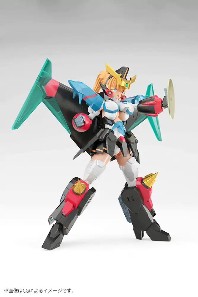 The King of Braves GaoGaiGar Cross Frame Girl Plastični Model Kit Star Gaofighgar 19 cm fotografija proizvoda