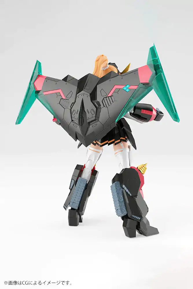 The King of Braves GaoGaiGar Cross Frame Girl Plastični Model Kit Star Gaofighgar 19 cm fotografija proizvoda