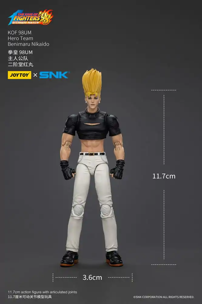 The King Of Fighters '98 akcijska figura Hero Team Benimaru Nikaido 12 cm fotografija proizvoda