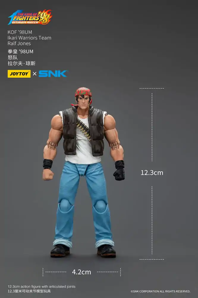 The King Of Fighters '98 Akcijska figura Tim heroja Ralf Jones 12 cm fotografija proizvoda