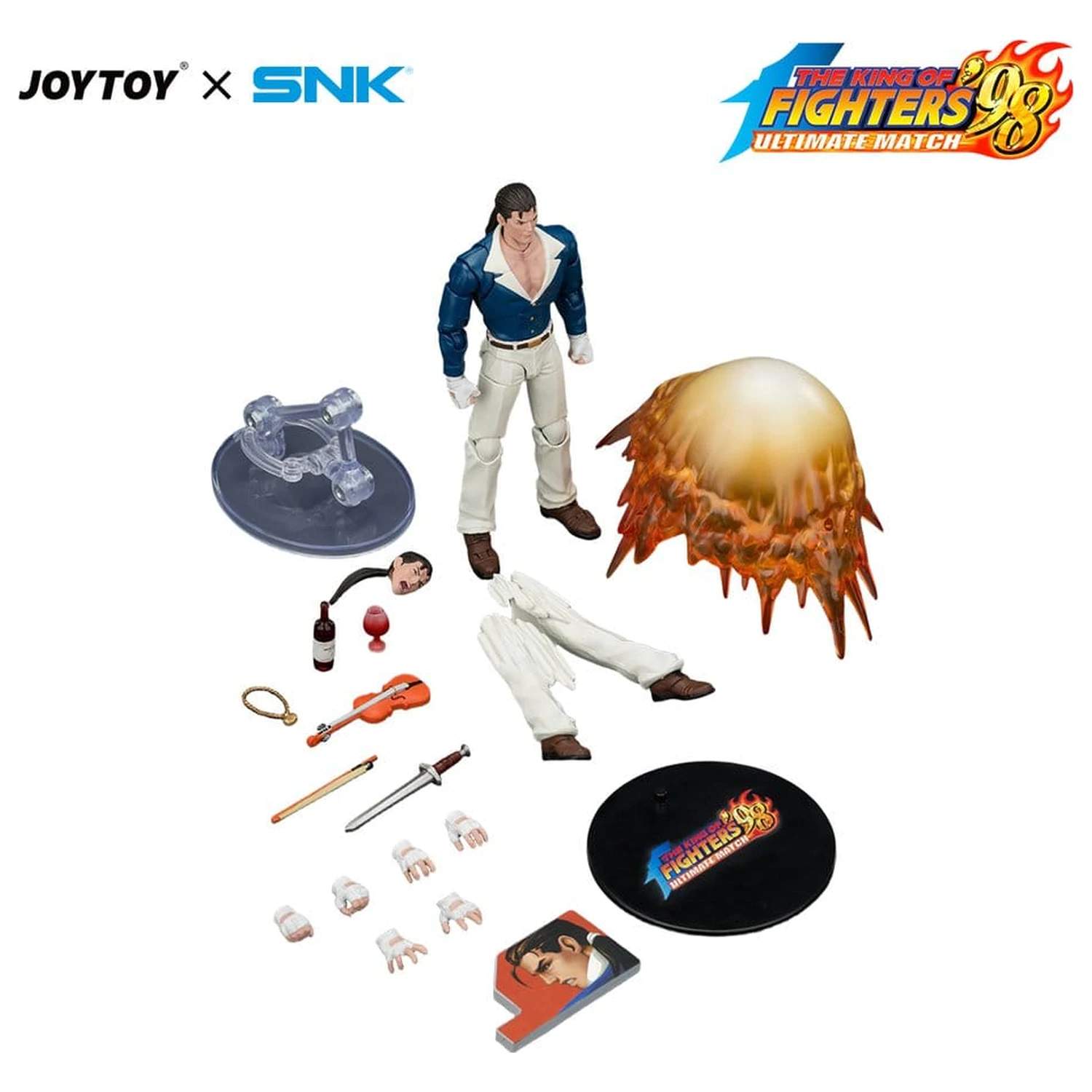 The King of Fighters '98 Ultimate Match akcijska figura Robert Garcia (Art of Fighting Team) 12 cm fotografija proizvoda