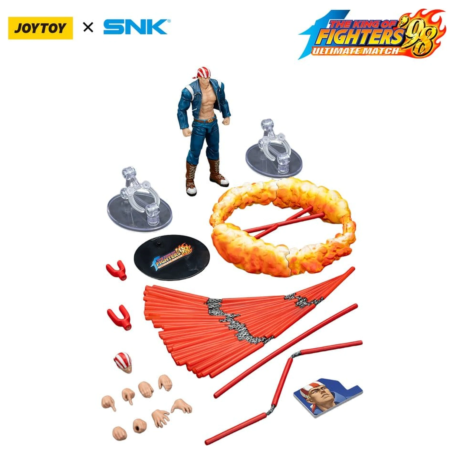 The King of Fighters '98 Ultimate Match Akcijska figura Billy Kane 12 cm fotografija proizvoda