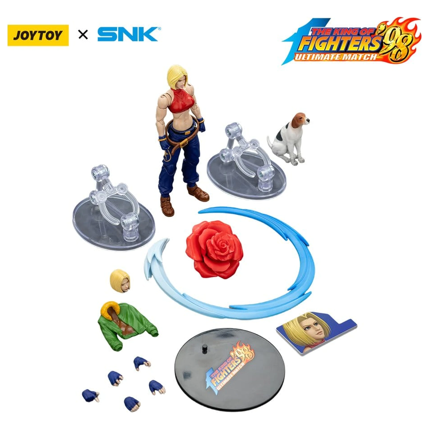 The King of Fighters '98 Ultimate Match akcijska figura Blue Mary 11 cm fotografija proizvoda