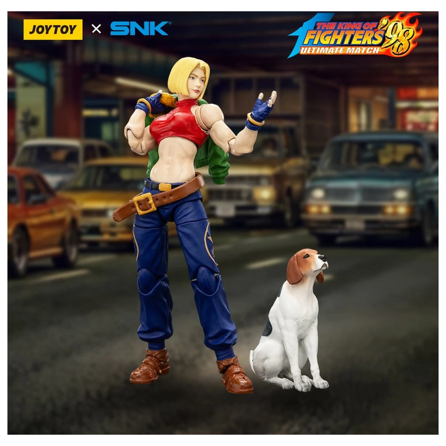 The King of Fighters '98 Ultimate Match akcijska figura Blue Mary 11 cm fotografija proizvoda
