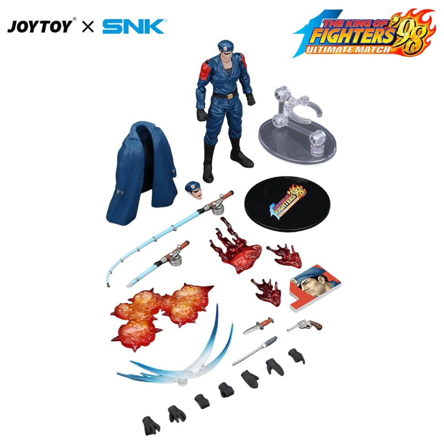 The King of Fighters '98 Ultimate Match Master Team Action Figure Heidern fotografija proizvoda