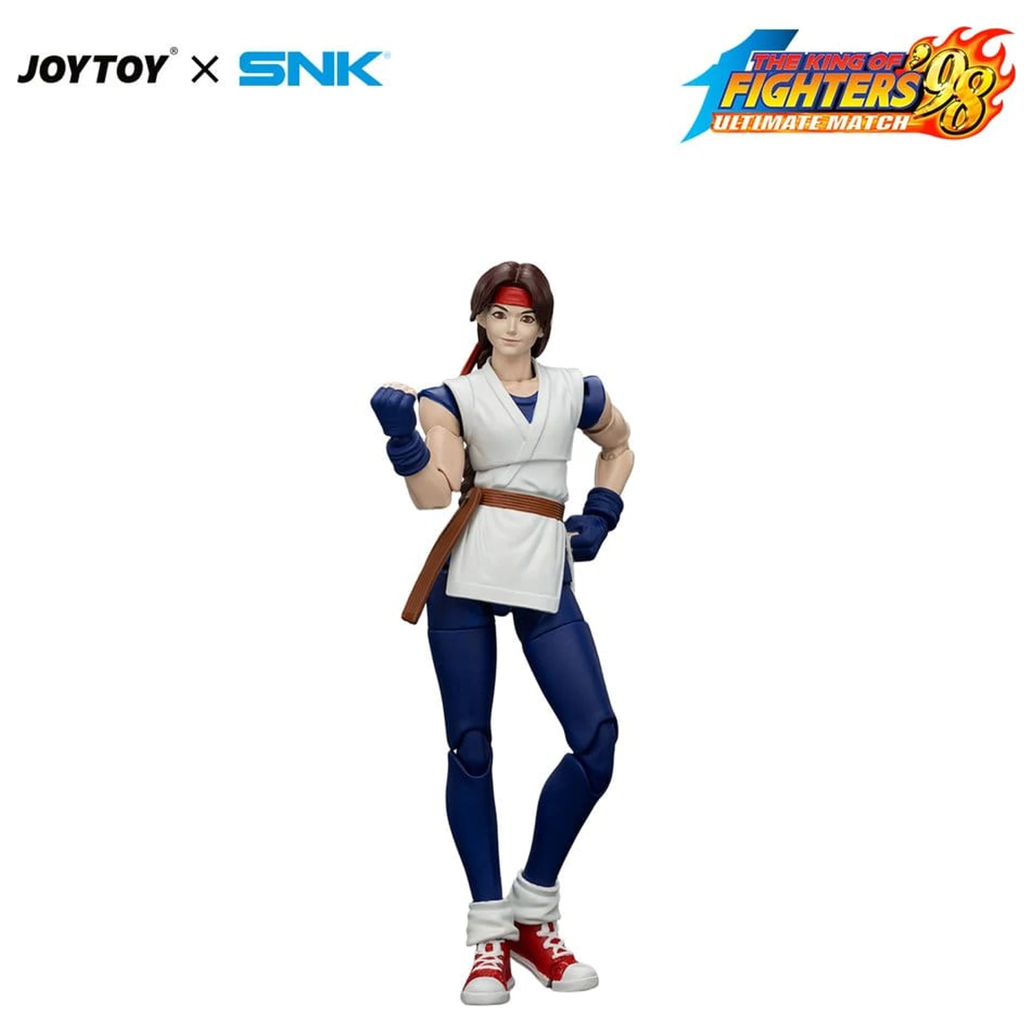 The King of Fighters '98 Ultimate Match Action Figura Yuri Sakazaki (Art of Fighting Team) 12 cm fotografija proizvoda