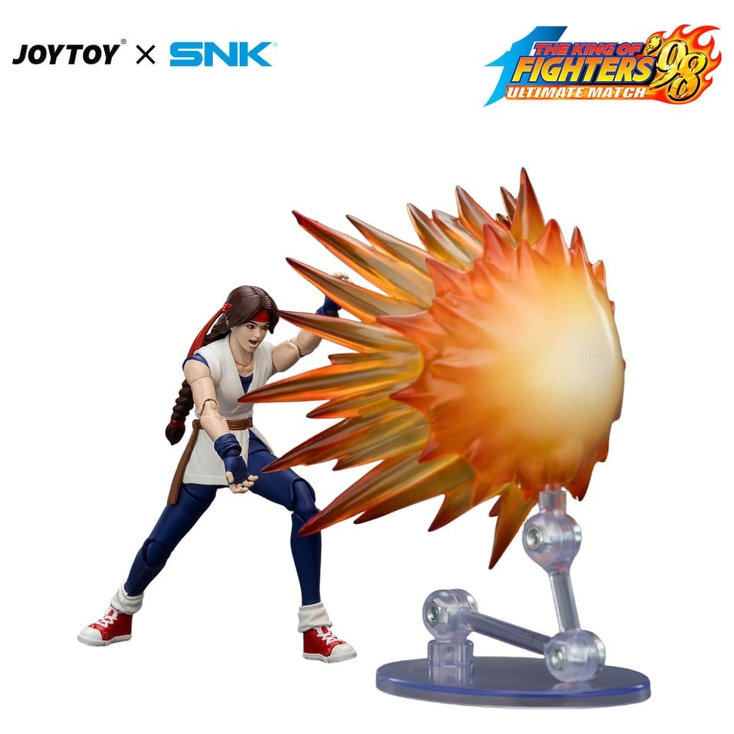 The King of Fighters '98 Ultimate Match Action Figura Yuri Sakazaki (Art of Fighting Team) 12 cm fotografija proizvoda