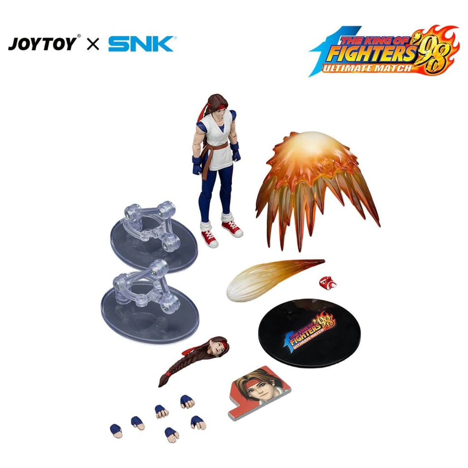 The King of Fighters '98 Ultimate Match Action Figura Yuri Sakazaki (Art of Fighting Team) 12 cm fotografija proizvoda