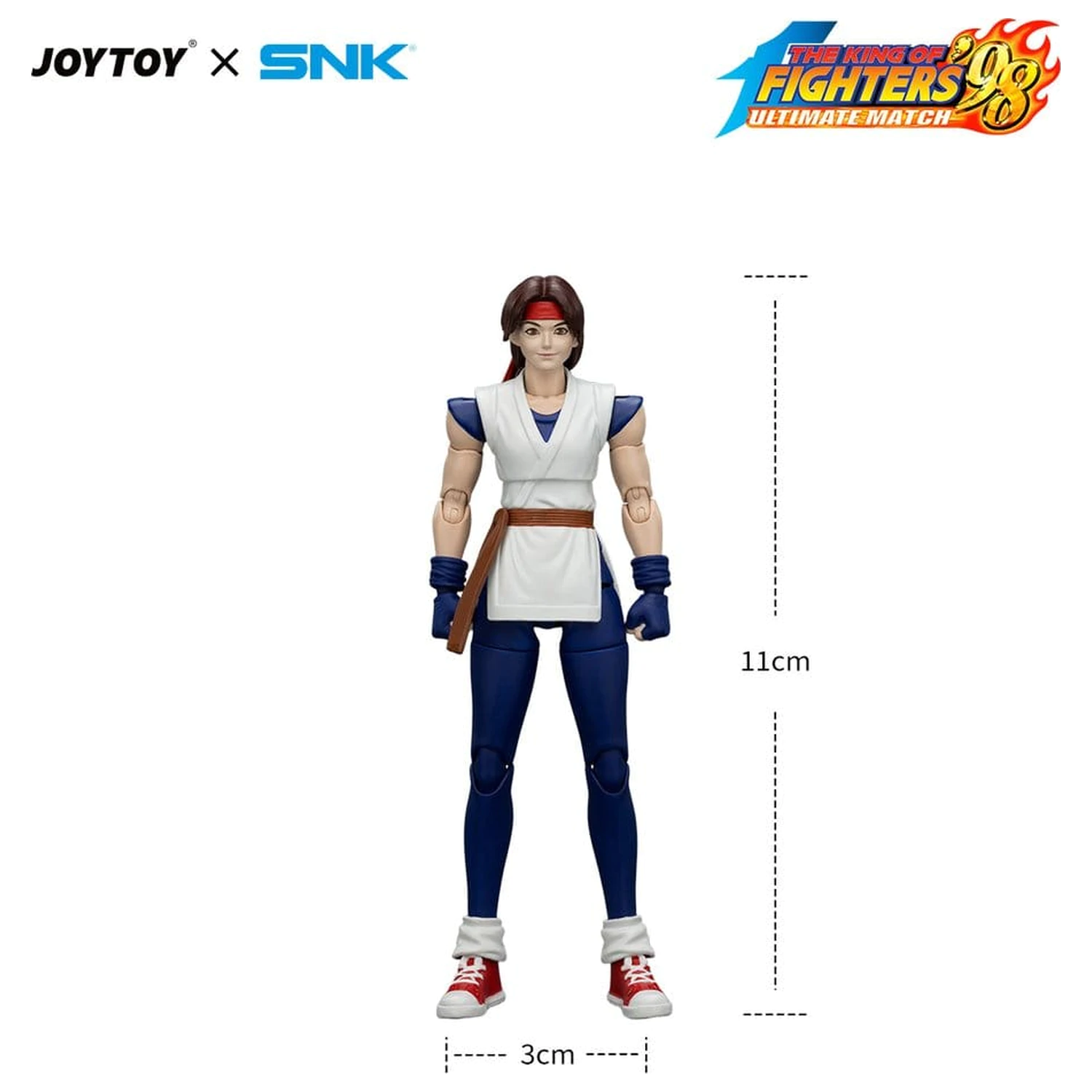 The King of Fighters '98 Ultimate Match Action Figura Yuri Sakazaki (Art of Fighting Team) 12 cm fotografija proizvoda