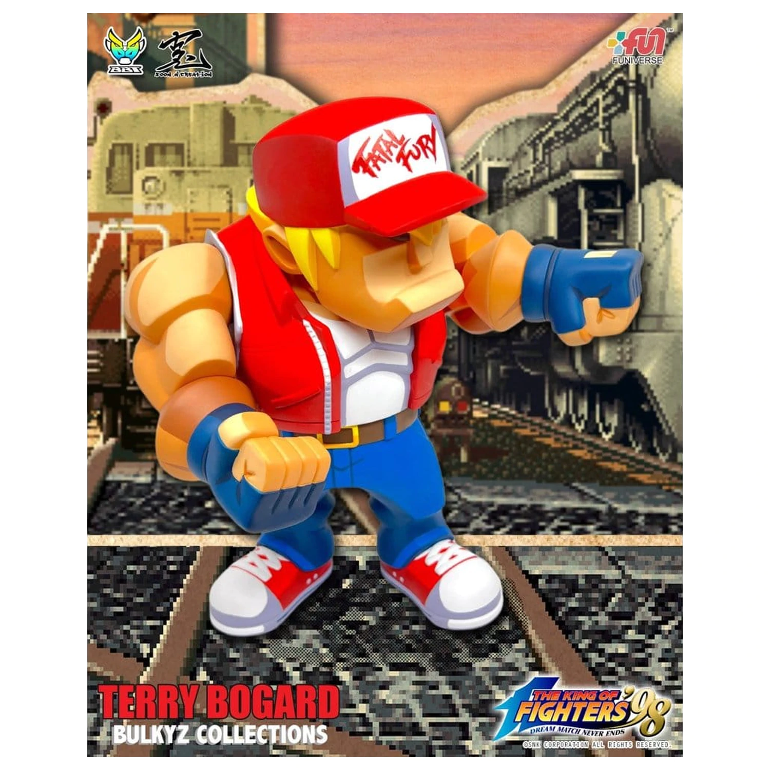 The King of Fighters Bulkyz Vinilna figura Terry Bogard 30 cm fotografija proizvoda