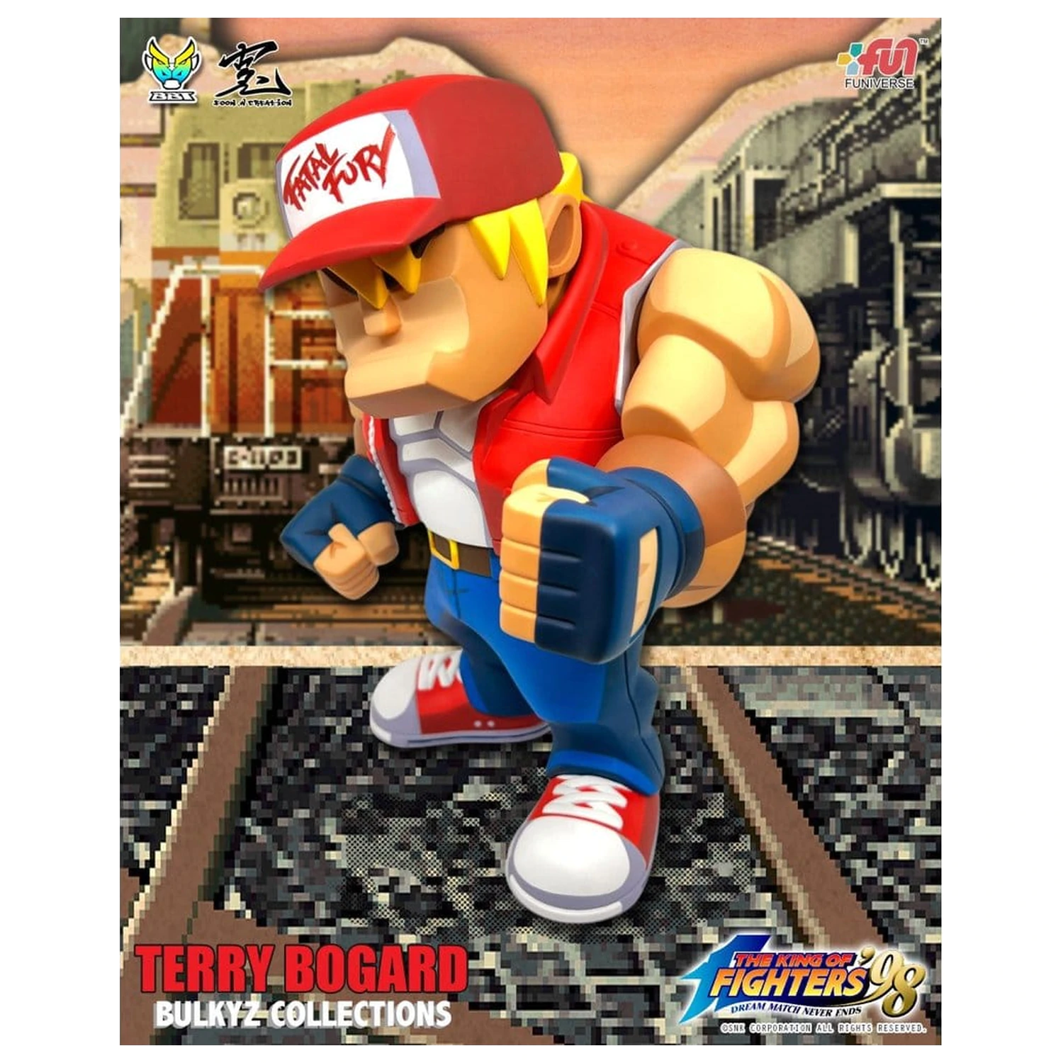 The King of Fighters Bulkyz Vinilna figura Terry Bogard 30 cm fotografija proizvoda