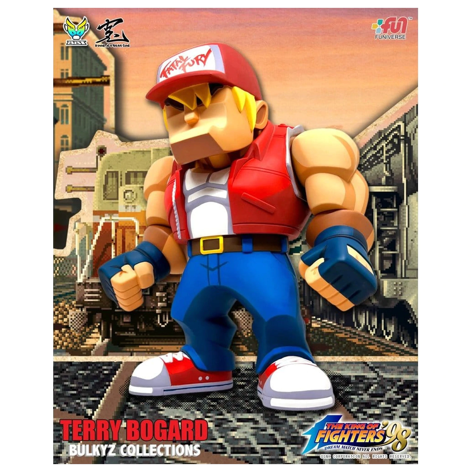 The King of Fighters Bulkyz Vinilna figura Terry Bogard 30 cm fotografija proizvoda