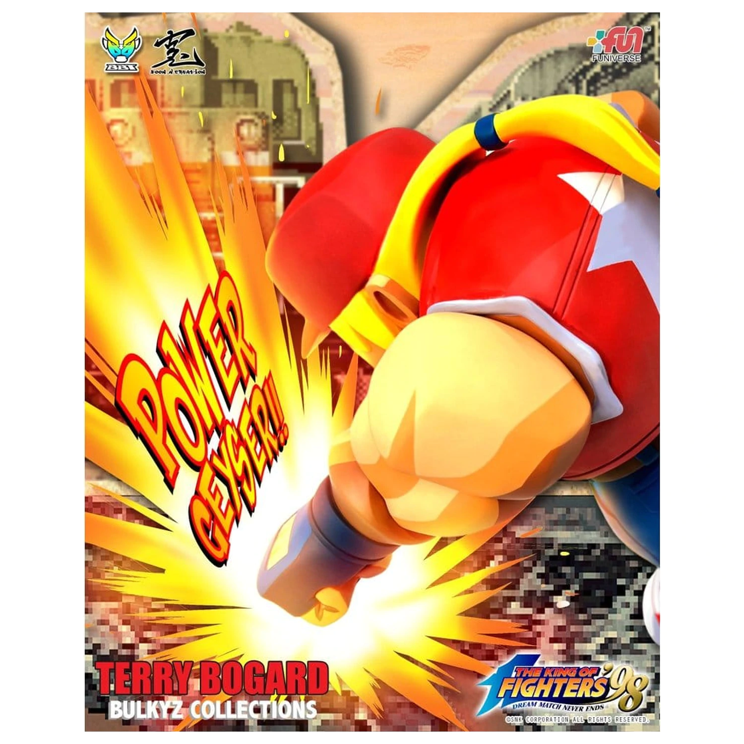 The King of Fighters Bulkyz Vinilna figura Terry Bogard 30 cm fotografija proizvoda