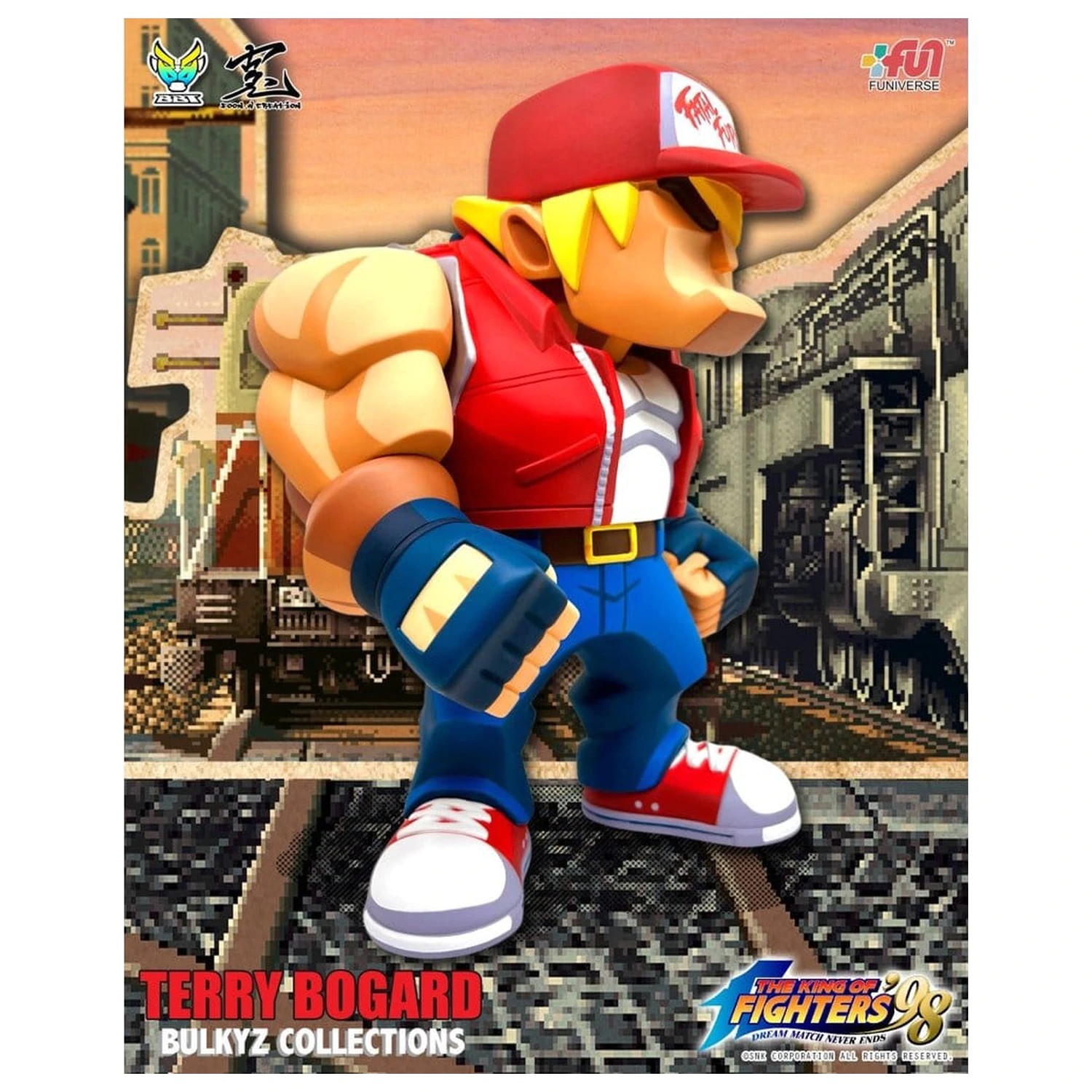 The King of Fighters Bulkyz Vinilna figura Terry Bogard 30 cm fotografija proizvoda