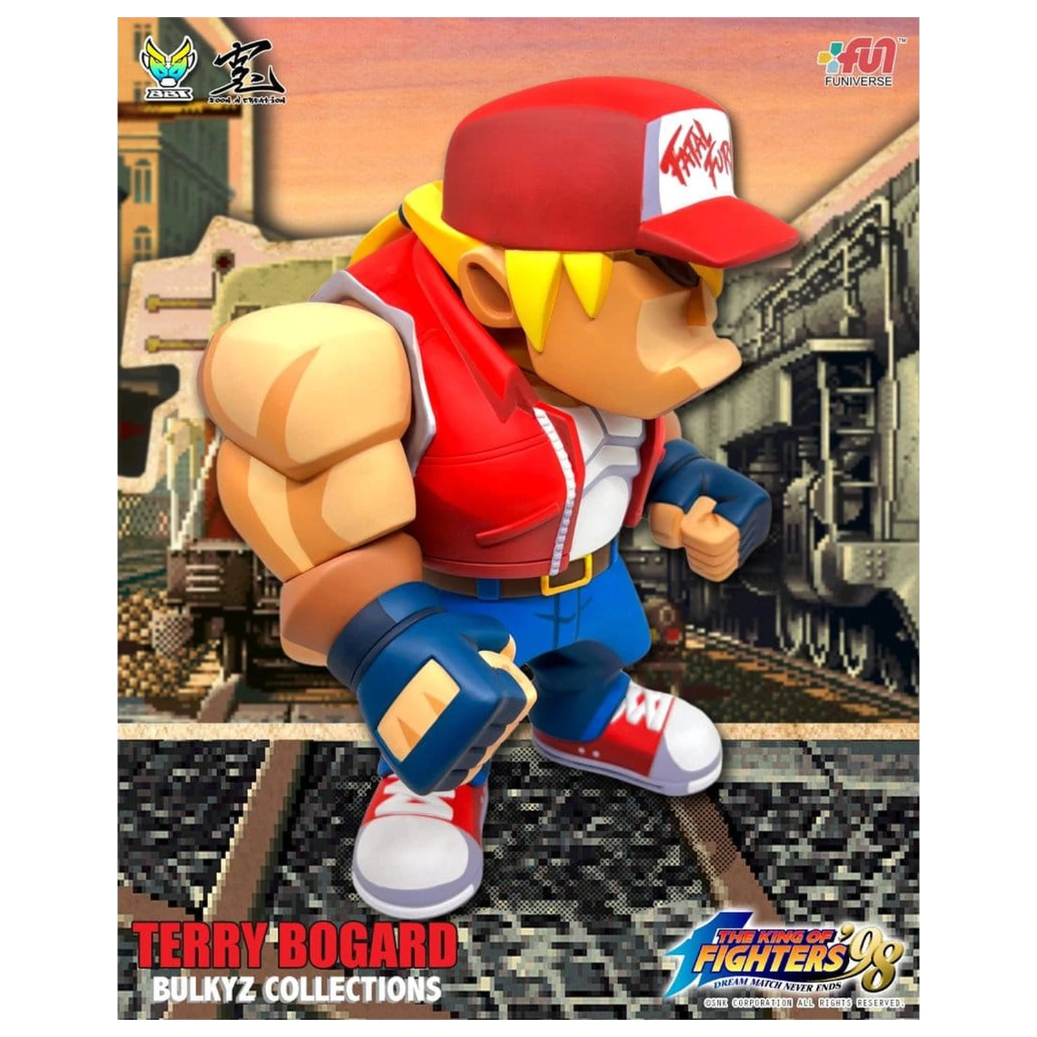 The King of Fighters Bulkyz Vinilna figura Terry Bogard 30 cm fotografija proizvoda
