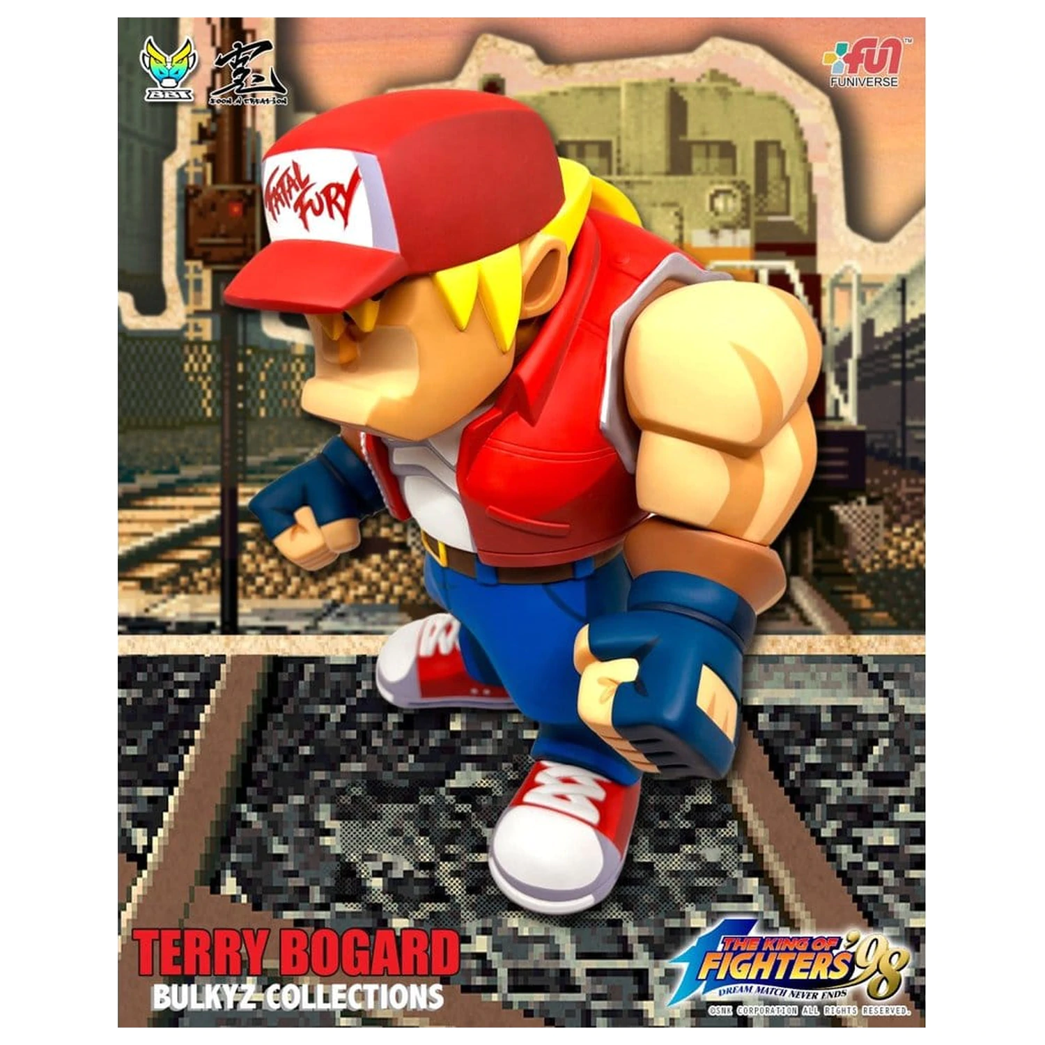 The King of Fighters Bulkyz Vinilna figura Terry Bogard 30 cm fotografija proizvoda