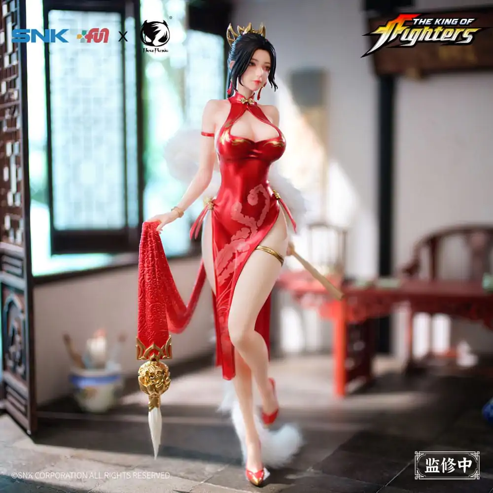 The King of Fighters Dress Series PVC Kip 1/6 Mai Shiranui Hong Shang Wu Ver. 40 cm fotografija proizvoda